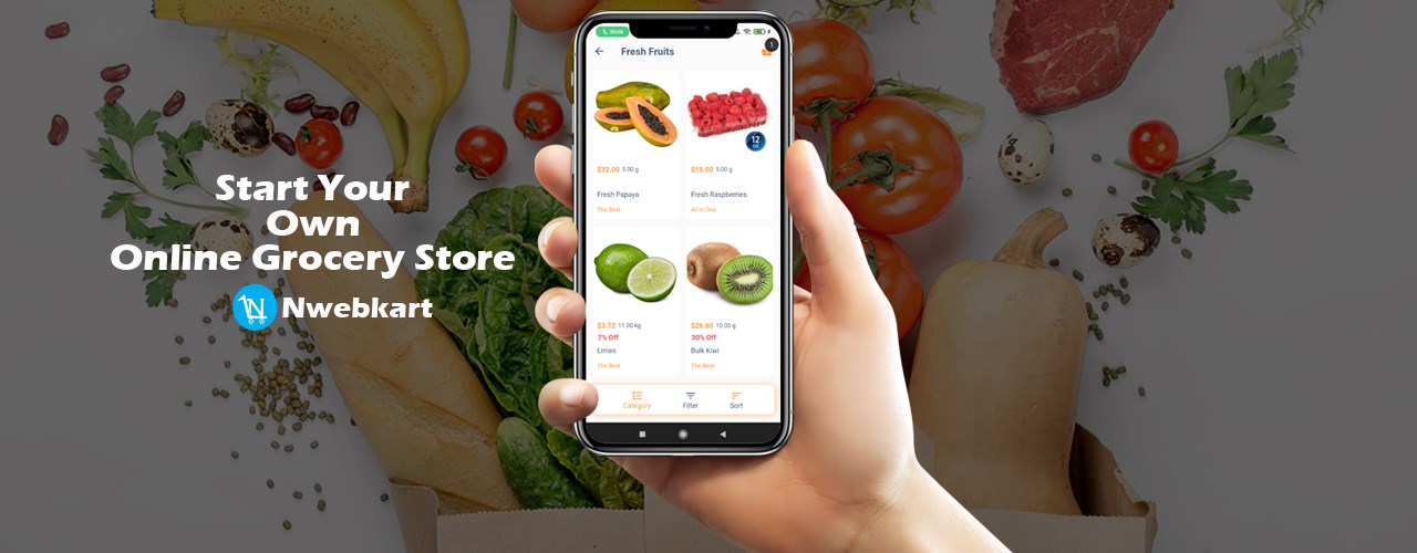 Start Online Grocery Store - Build Online Grocery Store